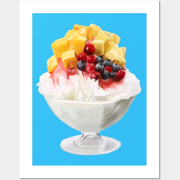 Bingsu Shaved Ice Wall Art by MandyE